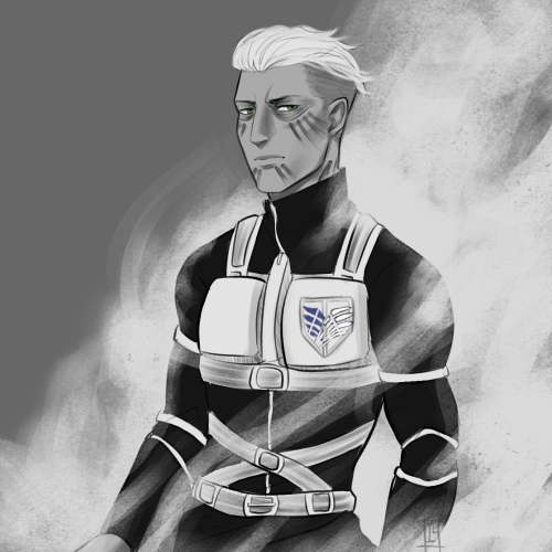 fenris + attack on titan!AUthis time, in S4 scout gear