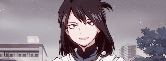 oumakokichis:    — You should smile to show that you’re okay. Because in this