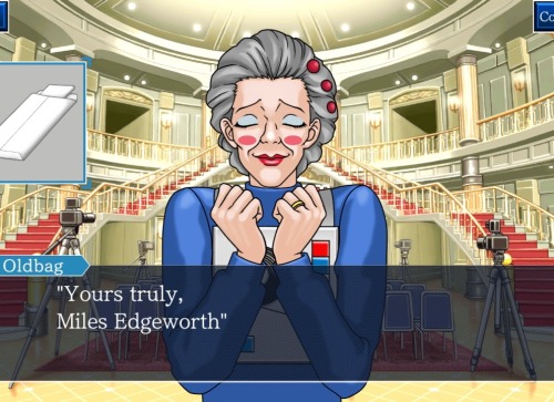 Edgeworth Writing A Fake Love Letter To A Woman He Hates Just So Phoenix Can Investigate The Crime Scene