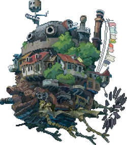 it8bit:  8-Bit Howl’s Moving Castle Created