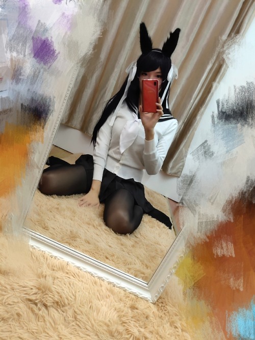 Porn Pics mizuki-kusagi:  JK制服爱宕~第一弹