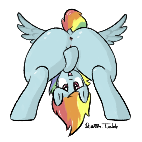 derpah:  10 Minutes drawing…  Frisky Dashie~ x: