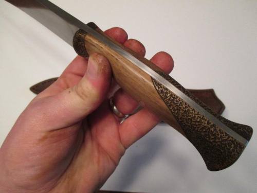 knifepics:  Custom choppers/camp knives