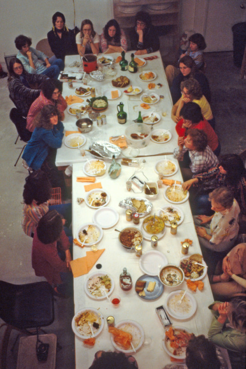 Judy Chicago’s The Dinner Party studio was a highly professional, effective, and serious working env