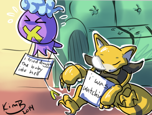 gogglesaurus:i tried my hand at pokeshaming.drifloon would be the worst to have around kids imo