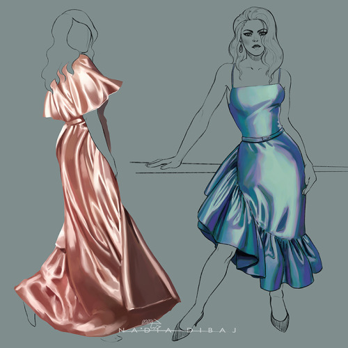 fabric studies 04*programs: photoshop and Sai__________________________________•ArtStation •OnlineSh