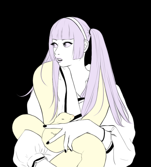 kiagise: Grimes (Genesis) inspired Sumire