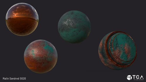 Here is my first go at creating a material in Substance Designer, and exporting it into Substance Pa