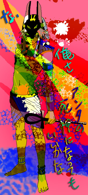 mewufeo:  old doodles, illustrations of YU-GI-OH! pt.2 The long image of Jim and
