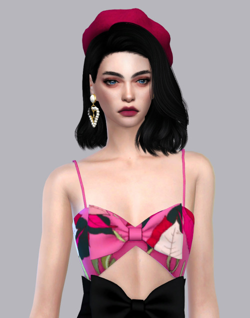 [Jius] Woven beret 0116 swatchesSuitable for basic gameHave custom thumbnailTeen - Adult - ElderDOWN