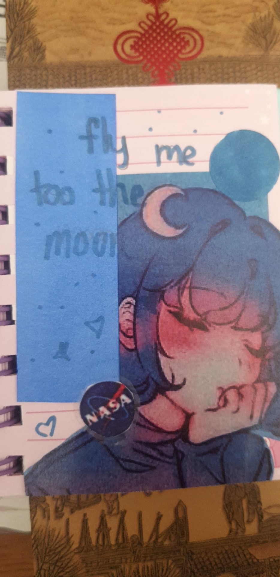 Today's Post Context Is Scrapbook Pages I Made, Also Before Anyone Says I Did Realize I Used The Wrong