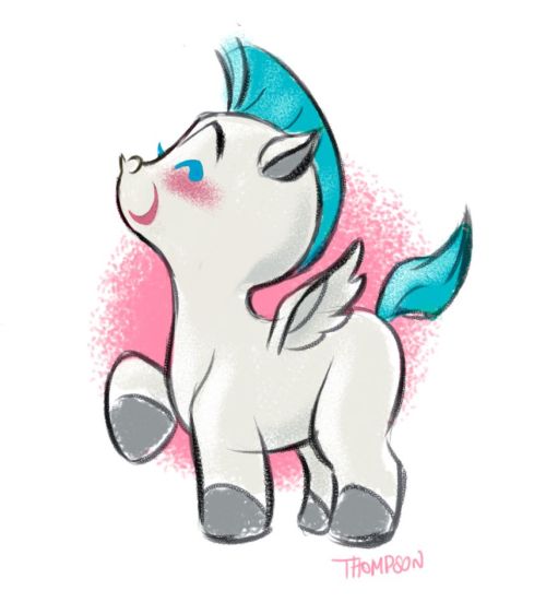 stevethompson-art:  Baby Pegasus - Hercules