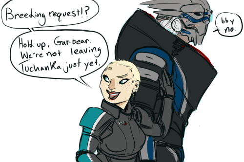 queenmorinth:neotericwitch:Killing the thresher maw has produced several breeding requests for Grunt