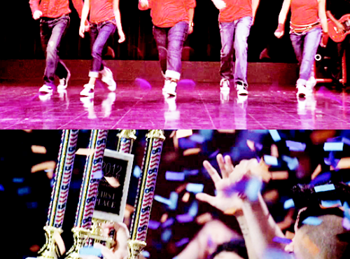 crisschelemoved: goodbye, glee » (2/2) quotesIt takes a lot of bravery to look around you, and see the world, not as it is, but as it should be. A world where the quarterback becomes best friends with the gay kid, and the girl with the big nose ends