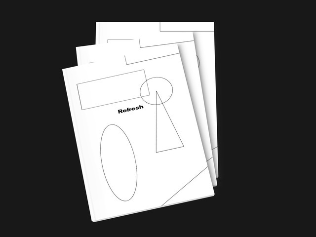 Refresh Booklets #Graphic#print design#editorial#GGAEM#graphic design