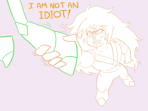 sketchedatrocities:  Baby Steven’s fine, Lapis just ate the batteries in the radio. She also assures the gems that she totally remembered that humans need air waayyy before his arms started flailing. No one felt the need to mentioned this to Greg.