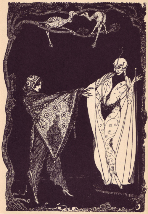 spookpriestess:Illustrations by Harry Clarke for a 1925 edition of Goethe’s Faust