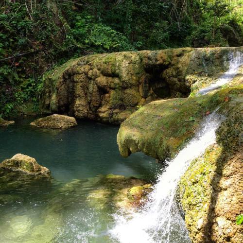 creativelyenthusiastic: Finished our trip with a hike up the waterfall. Thank you, Vanuatu, you hav