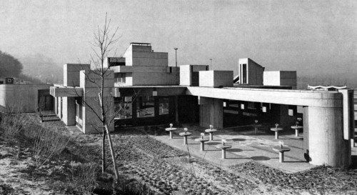 fuckyeahbrutalism: Roadhouse, near Saarbrucken, Germany, 1970 (Walter Schrempf)