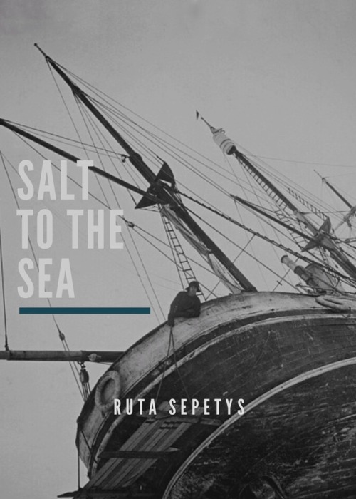 maradyeries:Redesigned Book Covers: Salt to the SeaWhat had human beings become? Did war make us evi