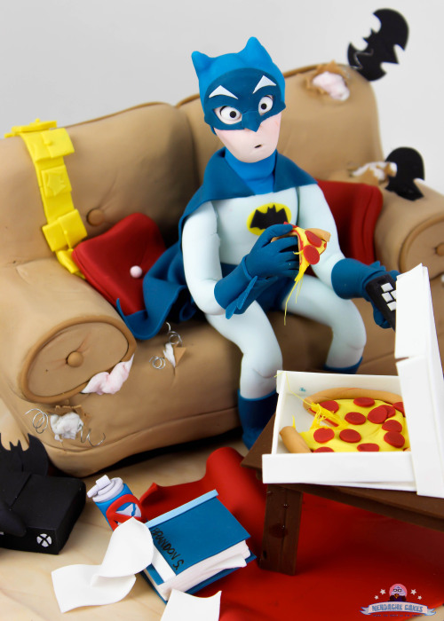 nerdachecakes:Happy Batman Day! Batsy seems to be taking the day off of his special day. How will yo