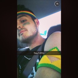 Last EDC picture but I loved my triforce! #edc #edc2014 #thelegendofzelda #triforce