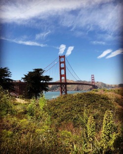 Postcards From Paradise #Angelwings #Clouds  (At Golden Gate Bridge)