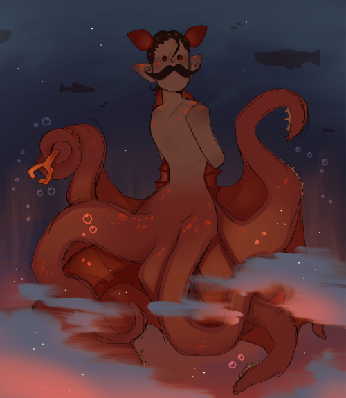 Old Art Of Mermay :D Beef's File Shamefully Got Corrupted But He's On My Instagram