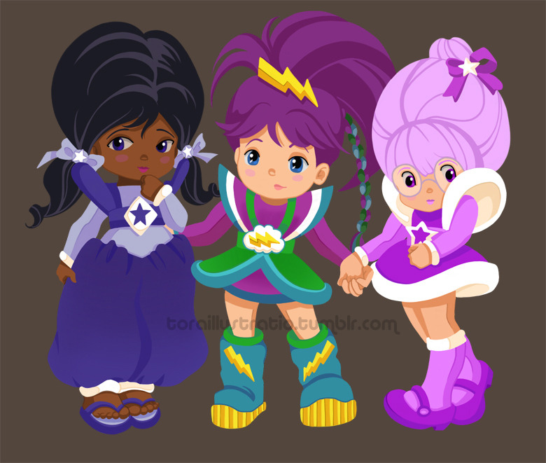 ToraIllustration — Back from being sick. My favorite Rainbow Brite...