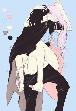 hanyouda:  Starved Lovers SasuSaku took my smut fanart virginity. Palette Nr. 27!