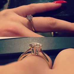 Just got my engagement ring back after a