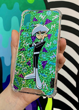 Look at my new shirt! It matches my phonecase! I was so obsessed with Danny Phantom when I was, like