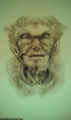 Gargoyle. Another one in my series of half
