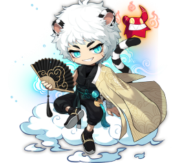 officialmapleart:   New class in MapleStory Glory update: Reckless Taoist Ho Young  