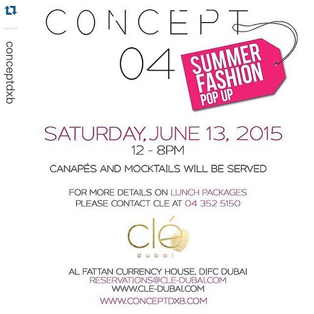 Today is the day.👯 Come shop our Pop Up Store in #concept04popup @cledubai from 12-8pm. We can’t wait to see you all. #socialistadubai #fashion #sale #Repost @conceptdxb with @repostapp.
#concept04 #conceptdxb #homegrowndxb (at Cle Dubai)