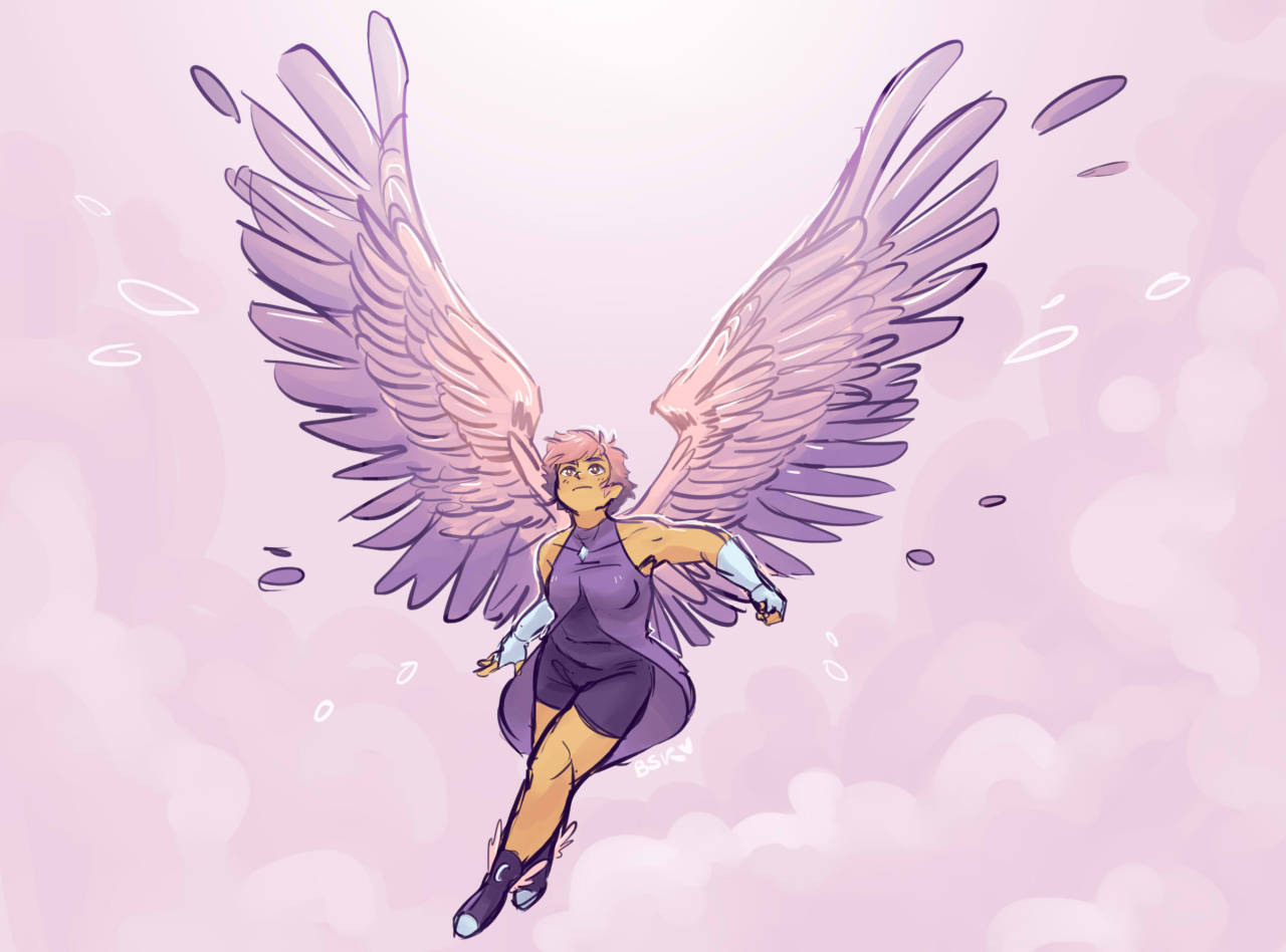 blueskittlesart: i hope she gets big wings like her mom someday