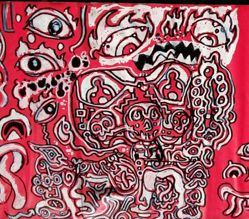 HPV LOVECRAFT PT 2 ..Inspired by Botan rice candy sticker designs. . Jack Kirby and general oddnes