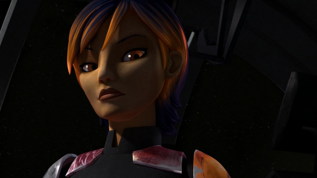 Starting to watch “Rebels” i see now why some peeps ask me to draw her :B adding