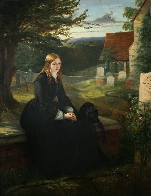 mudwerks: (via British Paintings: The Sister’s Grave - Thomas Brooks 1857)