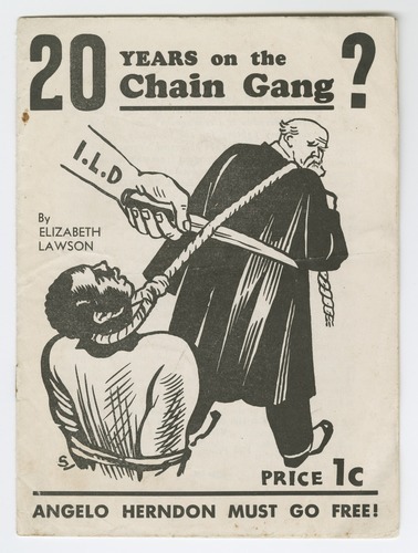 20 Years on the Chain Gang? Angelo Herndon Must Go Free!, 1935, Smithsonian: National Museum of Afri