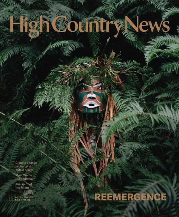 Catch up on High Country News by diving into our May issue, full of stories about Indigenous art, Colorado River history, off-rez hunting, paleo-tourism, resurrection of endangered species, climate change refugia and much...