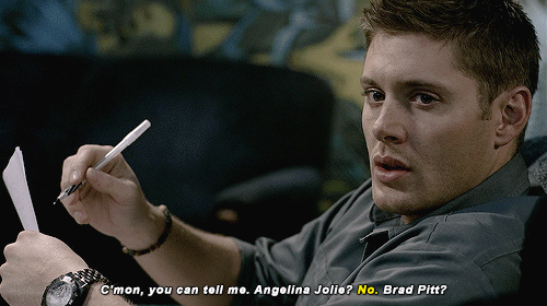 deifysam:Who were you dreaming about? What? No one. Nothing.