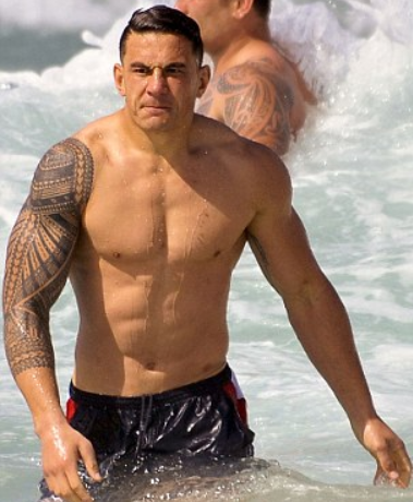 roscoe66:  Sonny Bill Williams of the Sydney Roosters