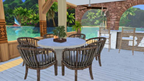 The Sims 4: BEACH BARName: Beach Bar§ 17.630Download in the Sims 4 Gallery orfind the download link 