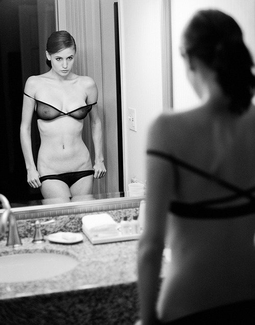 She’s so Transparently Beautiful & The world of reflection