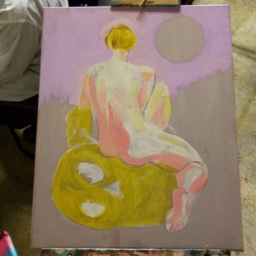 Paint night WIP  #painting #oils #oilpainting porn pictures