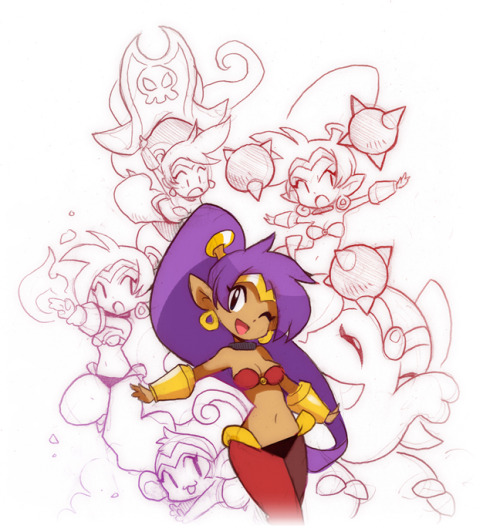 SHANTAE FOR SMAAAAAAAAAAASHHHH.  Hey guys. We just updated the Shantae Kickstarter with a bunch of c