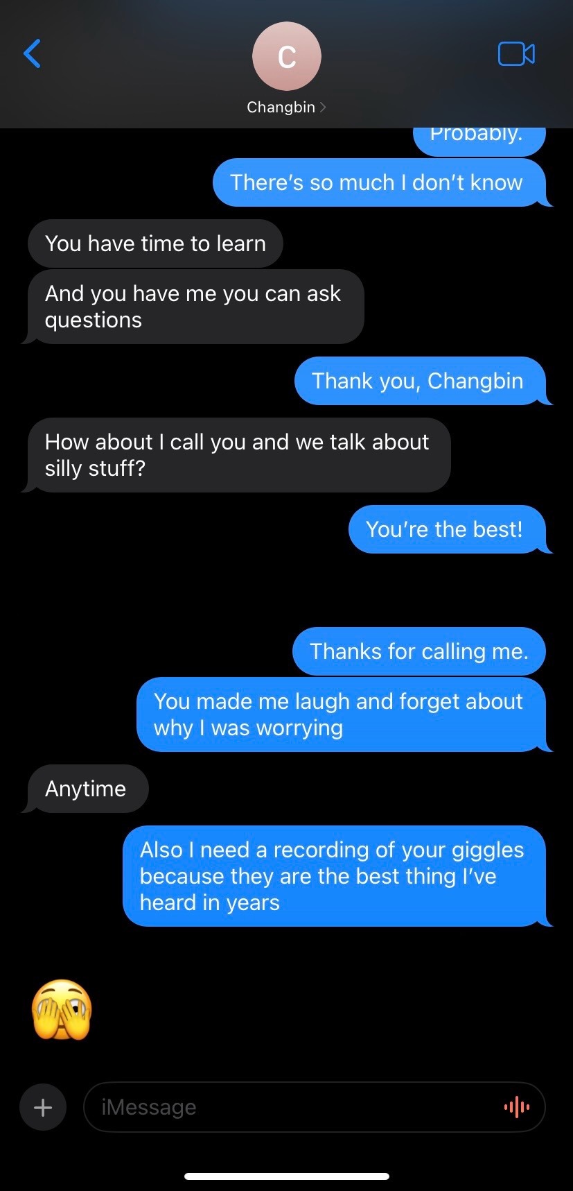 Texting The Wrong Number | Changbin X You