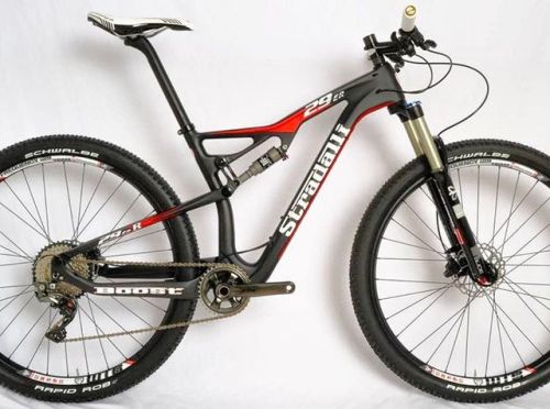 Stradalli 29er &ldquo;BOOST&rdquo; Full Carbon Fiber Dual Suspension Trail MTB Mountain Bike