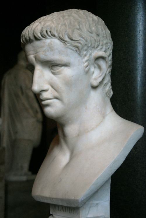 owlask: myglyptothek: Emperor Claudius. From Malta.40s, beginning of his reign. Marble. Musée